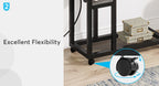 28"-39.3" Height Adjustable Portable Desk with USB Ports