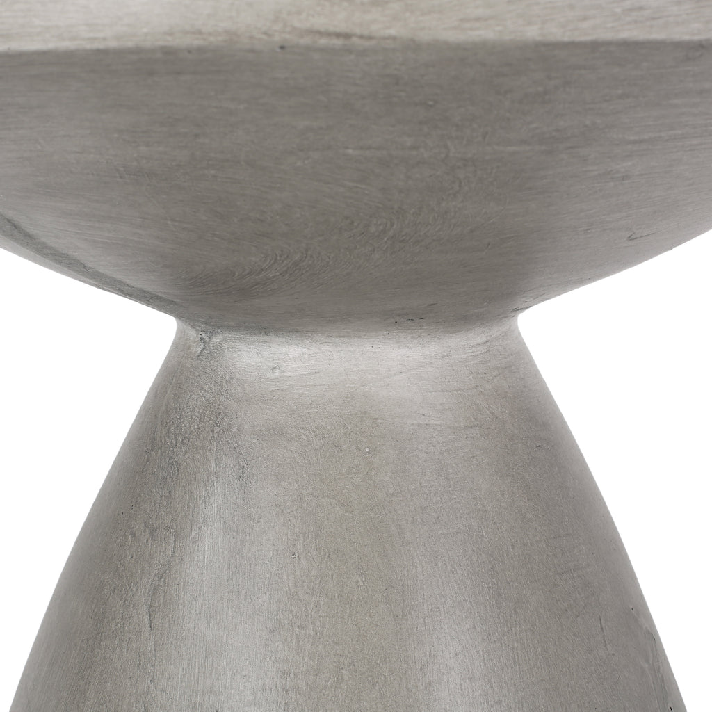 Outdoor Lightweight Concrete Side Table