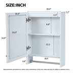 3-in-1 Bathroom Mirror Cabinet