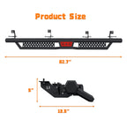 Hexagonal Style Running Boards Compatible with Jeep Gladiator