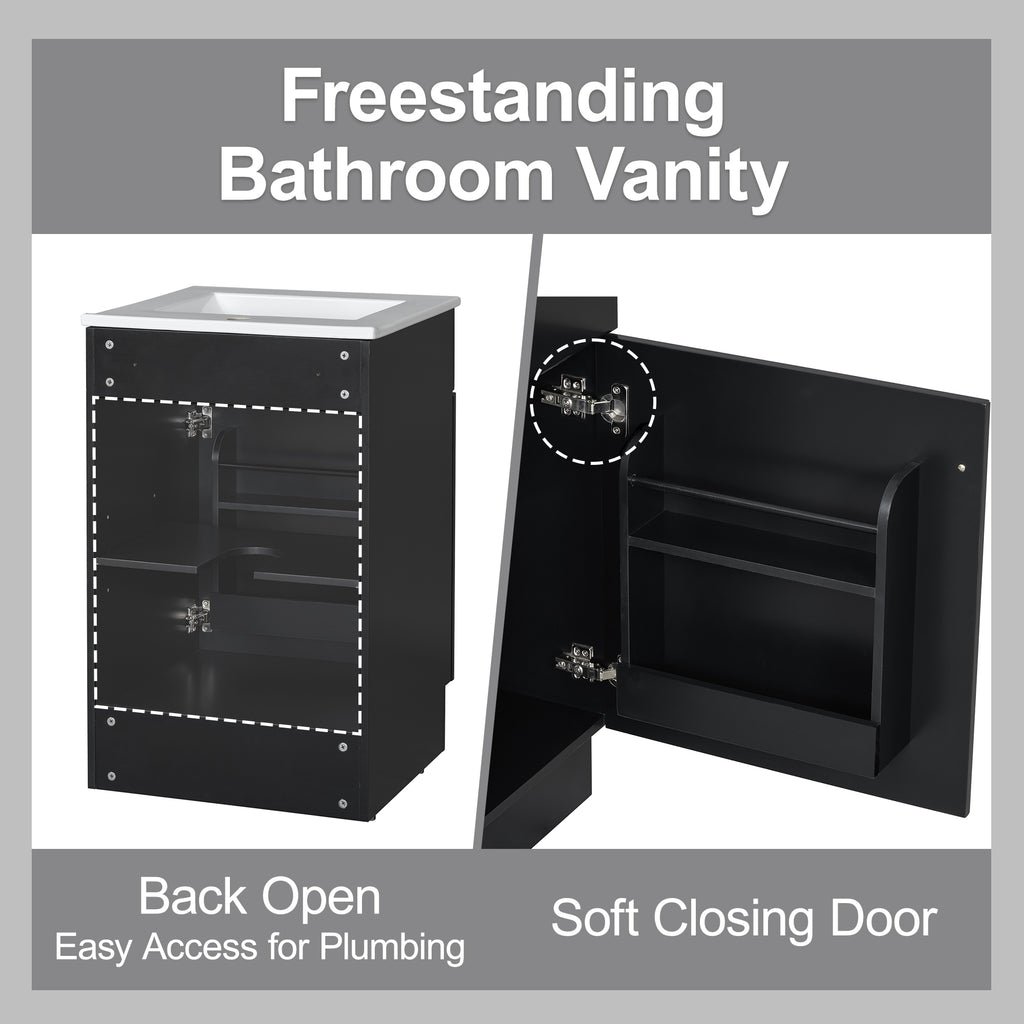 20" Bathroom Vanity with Sink