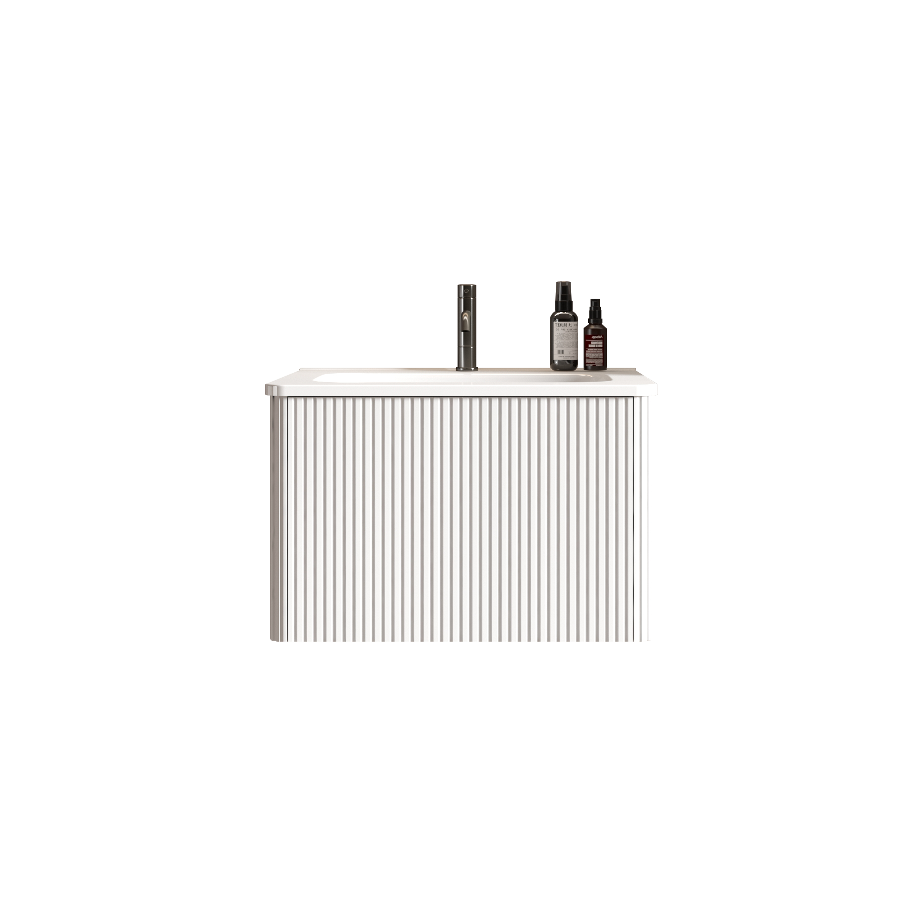 Etna 24" Striped Soft Bathroom Vanity