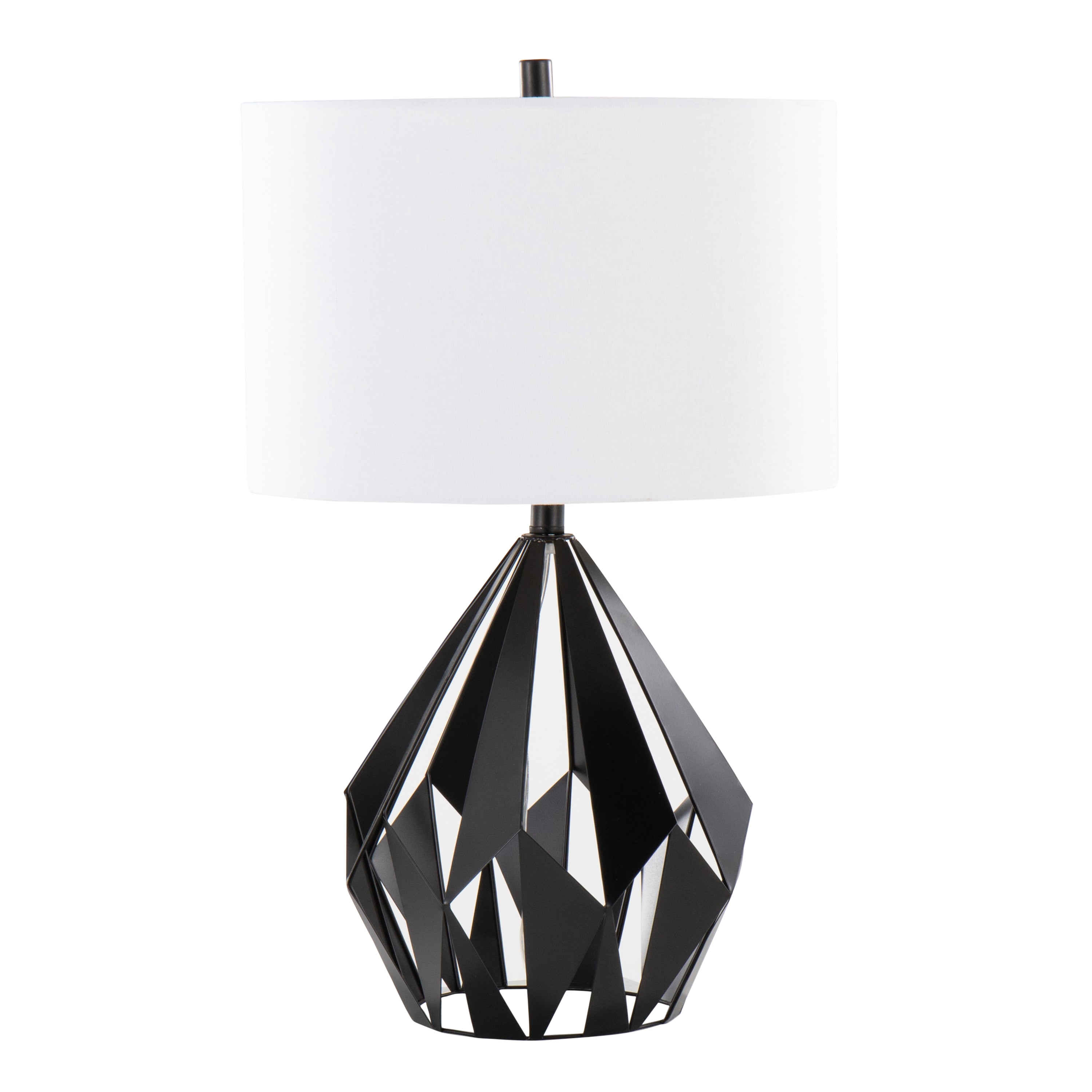 Contemporary Metal Table Lamp in Matte
