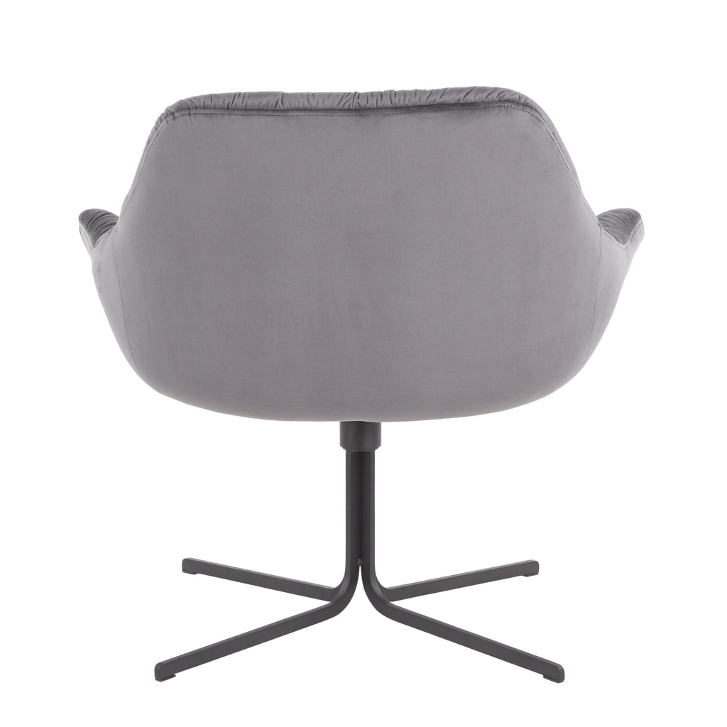 Contemporary Swivel Lounge Chair