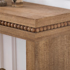 64in Rustic Wood Console Table