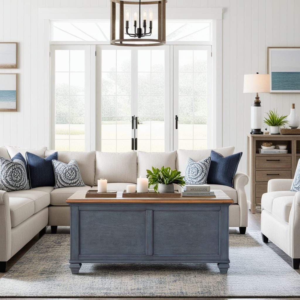 Americana 40 Inch Lift-Top Coffee Table
