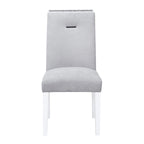 Ariya Grey/White Dining Chair Kit of 2