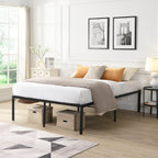 Queen Size Bed Frame - Heavy Duty Metal Construction