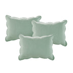 6 Piece Reversible Scalloped Edge Daybed Cover Set