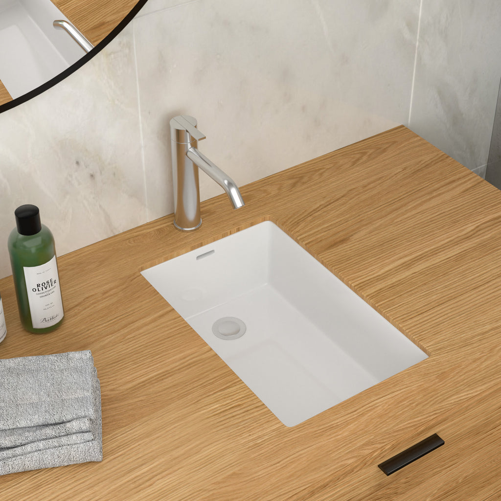 Premium Ceramic Undermount Bathroom Sink