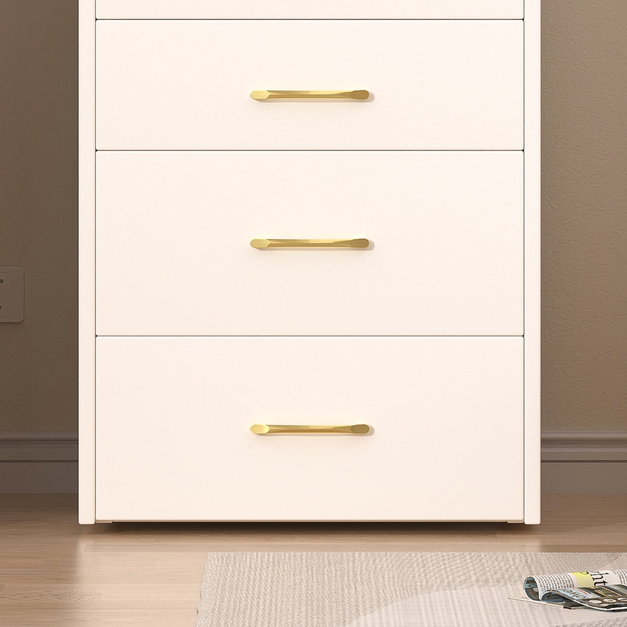 3 in 1 Vanity Desk with Open Top Mirror