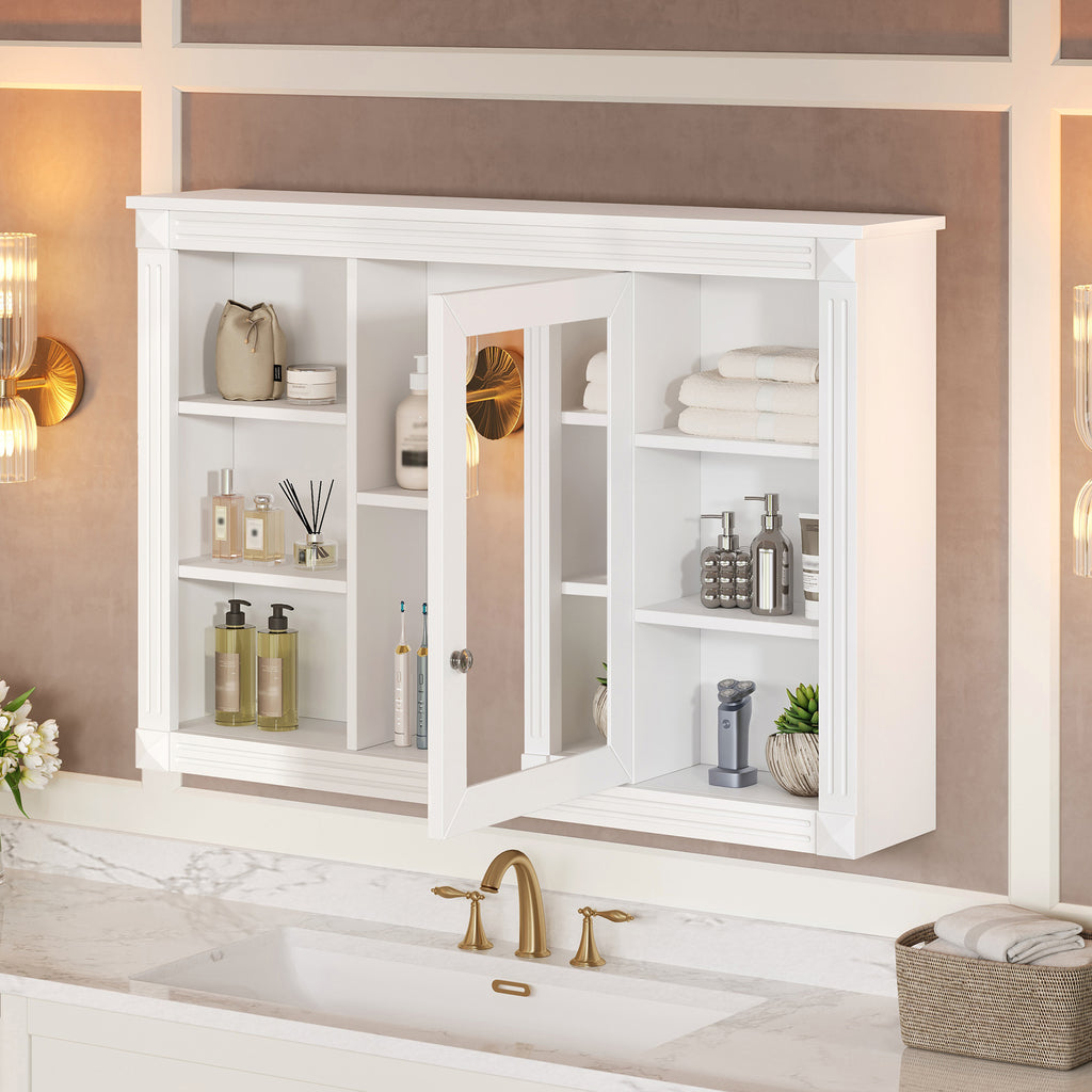 42'' Wall Mounted Bathroom Storage Cabinet