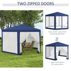 Outsunny Hexagon Outdoor Party Tent