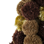 6.7x6.7x20" Tree Christmas Table Decor, Coffee