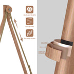 Freestanding Double Egg Swing Chair with Stand