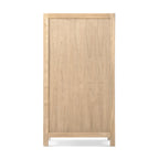 Rowan 83" Tall Reclaimed Pine Crossbar Storage Cabinet