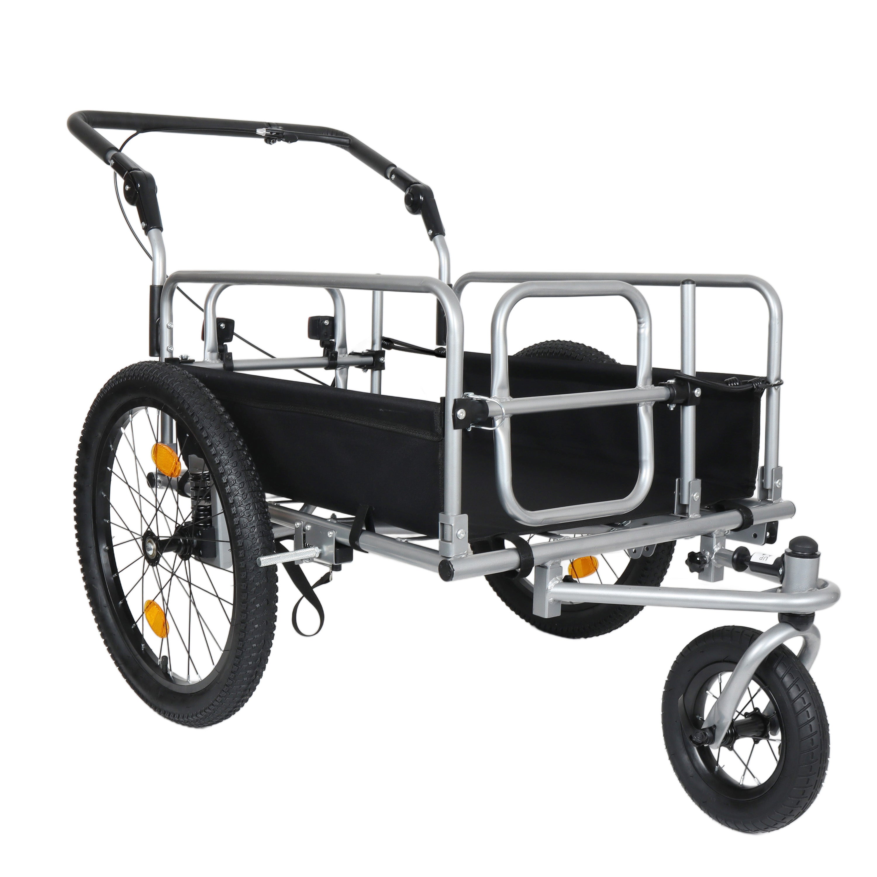 3-in-1 Heavy-Duty Bike Cargo Trailer