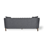 Contemporary 3-Seater Sofa with Accent Pillows