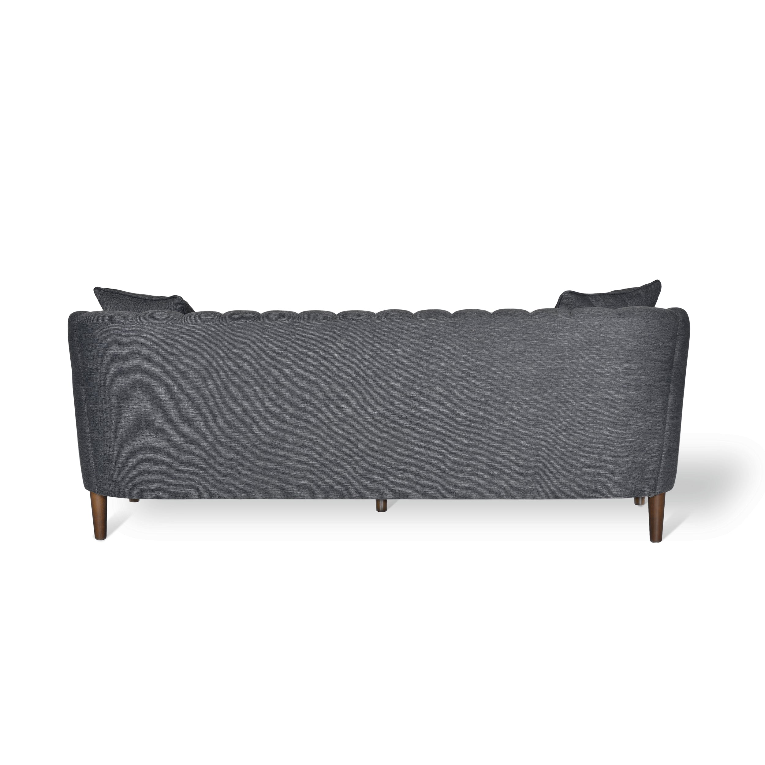 Contemporary 3-Seater Sofa with Accent Pillows