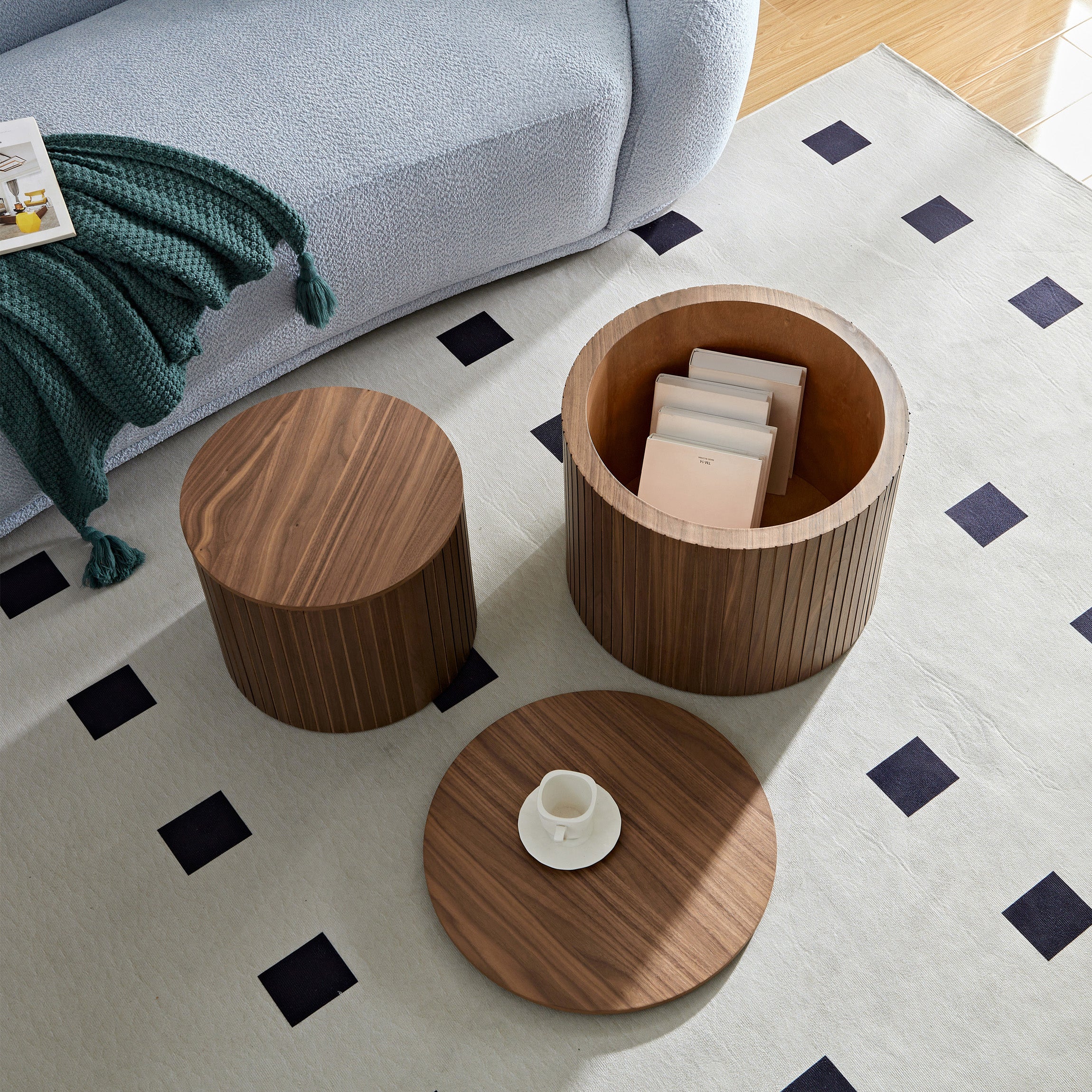 MDF Nested Table Set - 2 Pieces