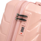 14"/20" 2 Pcs/Set in ABS Spinner Wheel Luggage with Combination Lock