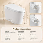 Smart Toilet With Built-In Bidet