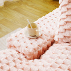 Pink Turtle Velvet Versatile Sofa