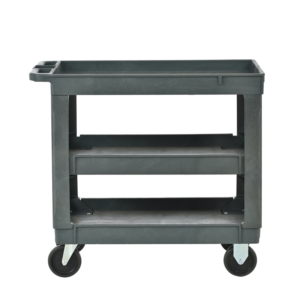3 Layers Rolling Utility Cart with Wheels - Heavy-Duty Capacity