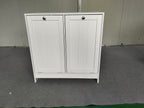Tilted Laundry Hamper with Removable Basket