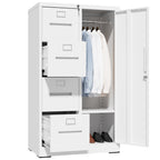 Metal Storage Vertical Filing Cabinet with Lock