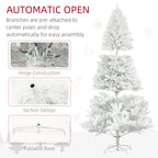 HOMCOM 9ft Tall Artificial Christmas Tree