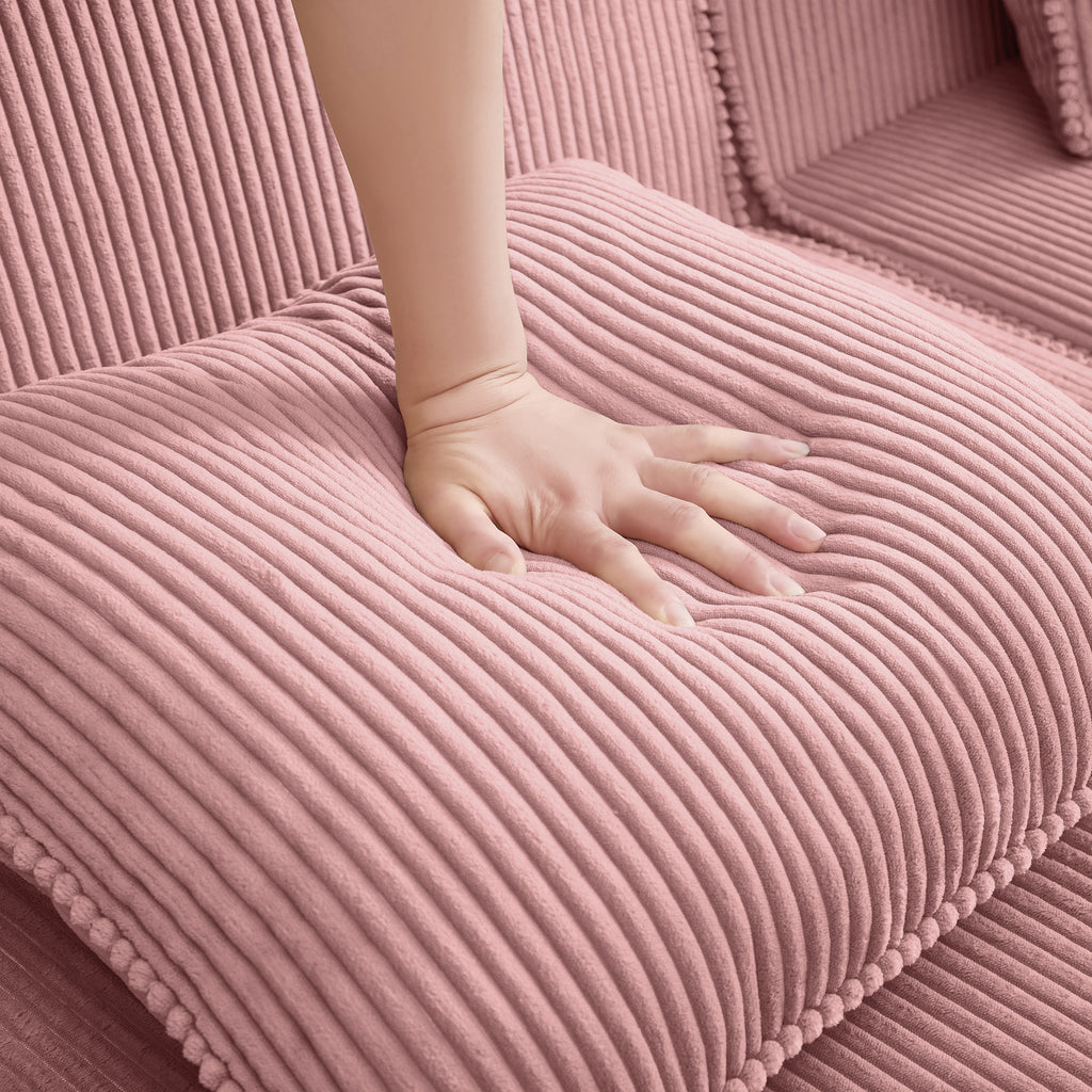 Modular 4 Seat Boneless Cloud Sectional Sofa