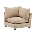 99 in. Oversize 5-Piece L Shaped Modular Sectional Sofa