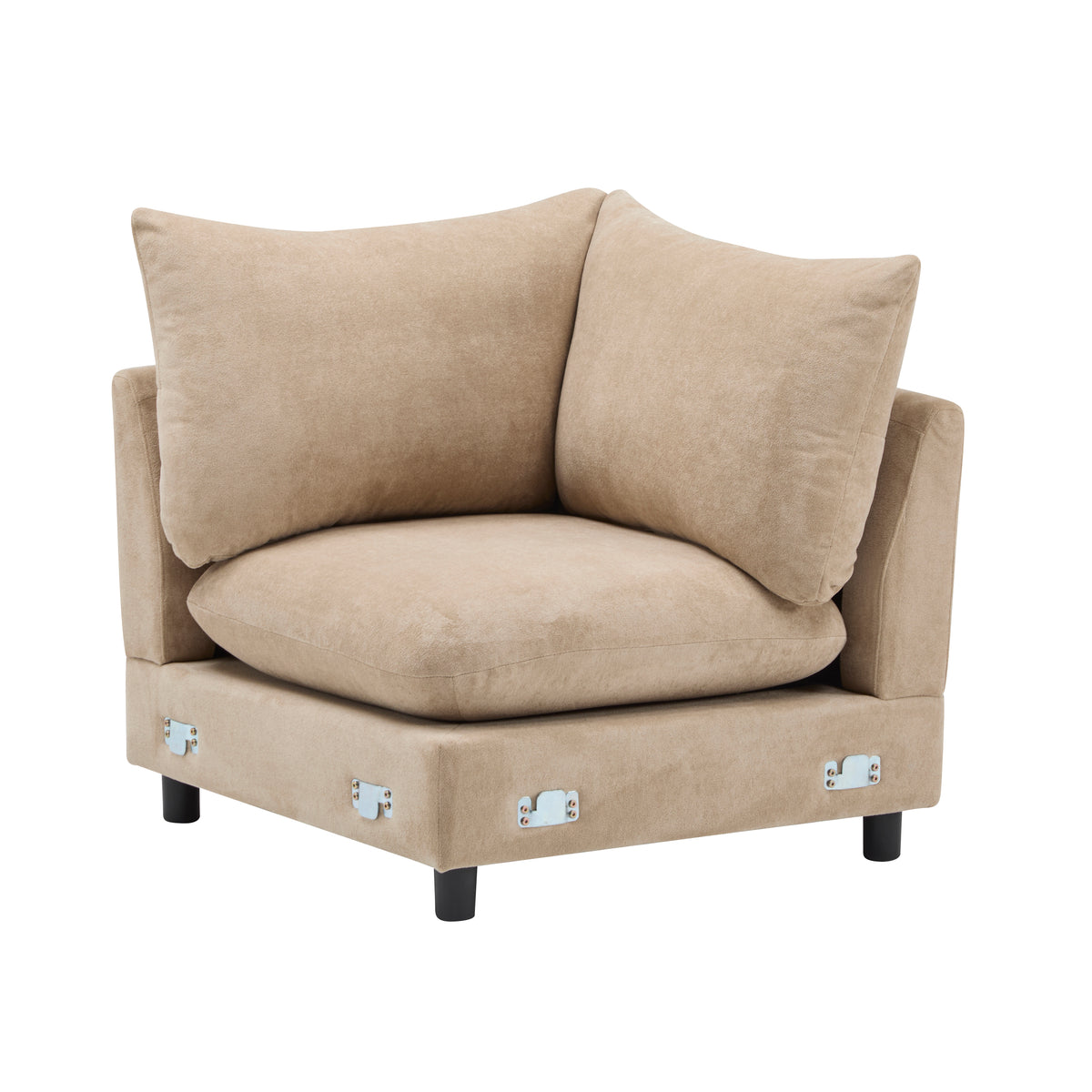 99 in. Oversize 5-Piece L Shaped Modular Sectional Sofa