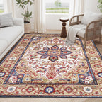 Vintage Bohemia Large Persian Non-slip Washable Rug