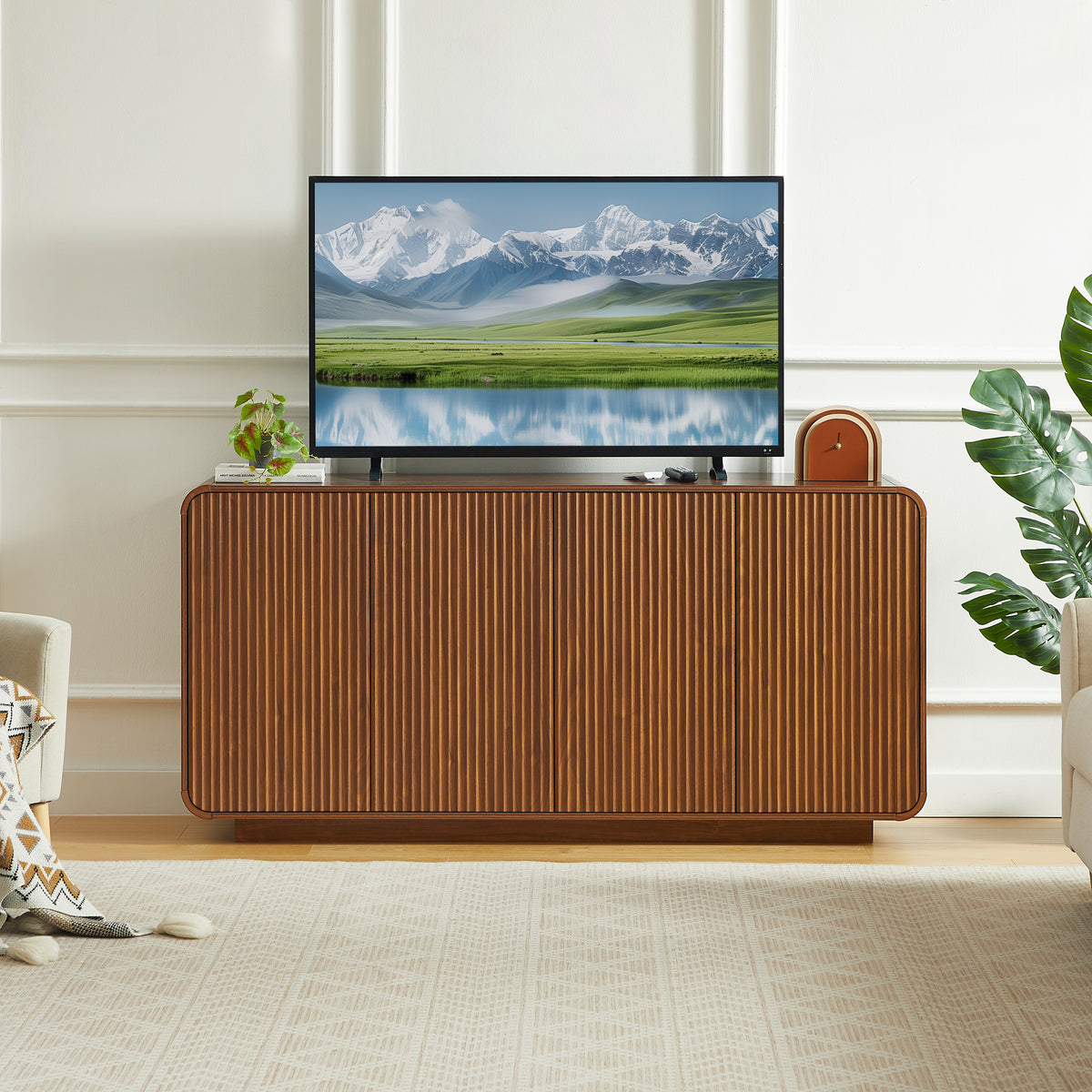 64" Buffet Sideboard Cabinet with Storage