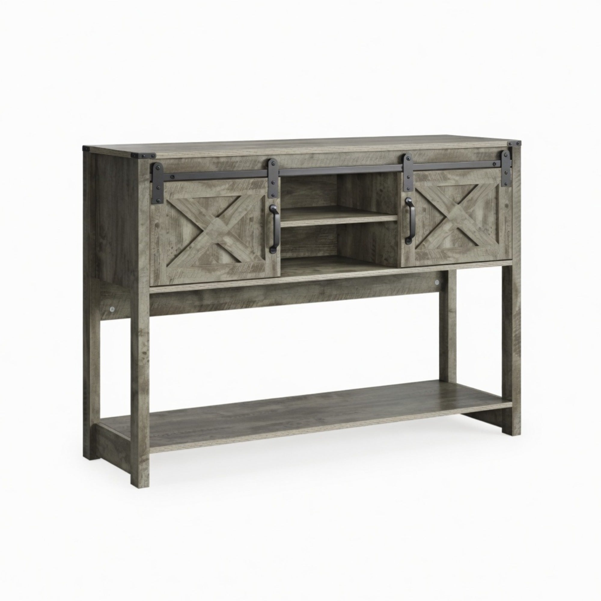 46" Modern Farmhouse Entryway Table