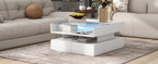 Vibe Haus Lift-Top Coffee Table with 2 Drawers