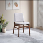 Gusto Mid-Century Modern Fabric Dining Chair (Set of 2)