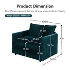 2-Piece Upholstered Sofa, Living Room Sectional Sofa Set