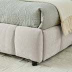 King Size Upholstered Bed with Storage
