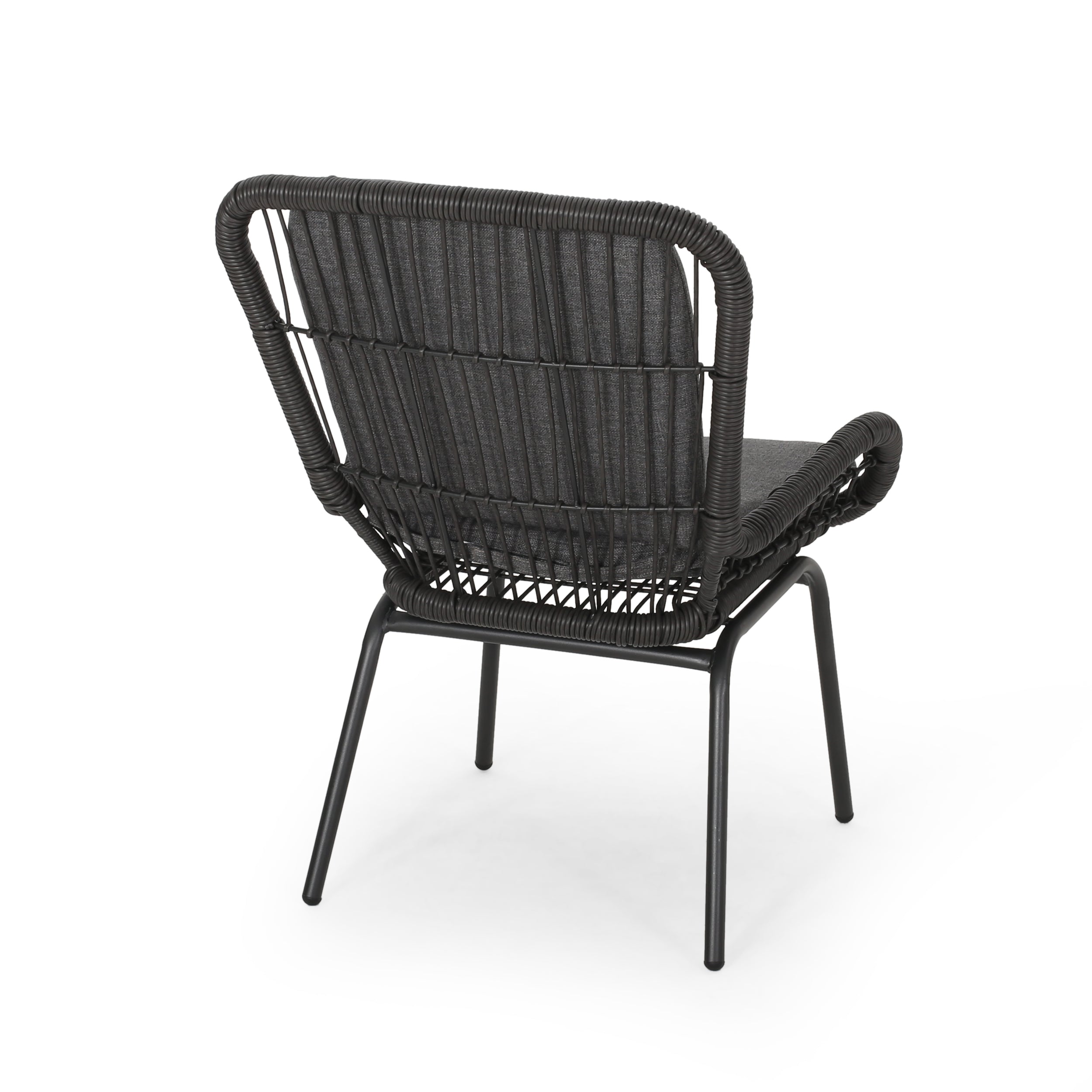 Mccaskill Patio Chair with Cushions (Set of 2)