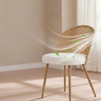 Round Wooden Dining Table + 4 Chairs