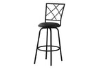 Bar Stool Set Of 2, Swivel, Bar Height