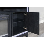 Almera Dark Indoor Fireplace