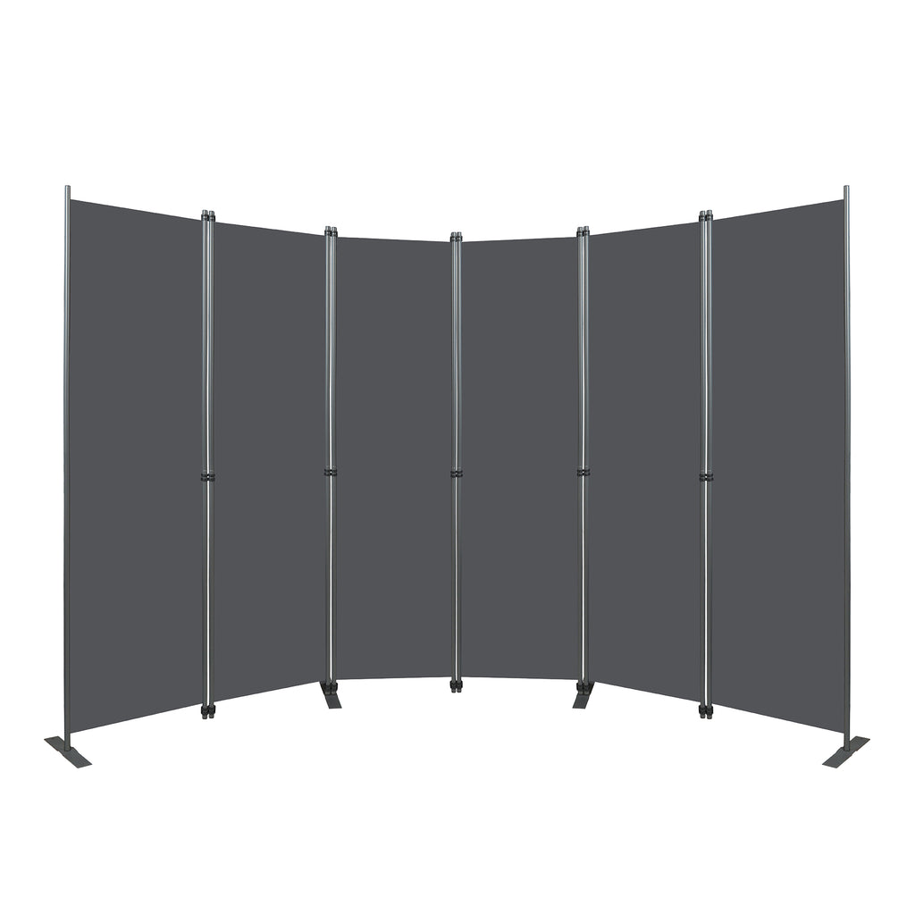 Room Divider 6-Panel - Black