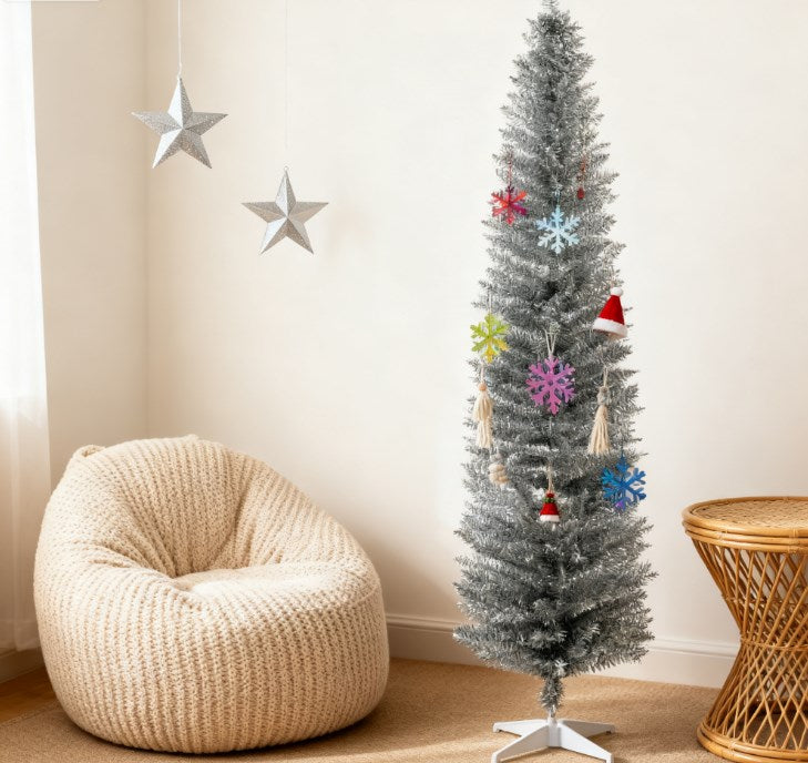 Pencil Christmas Tree with 499 Realistic Branch Tips