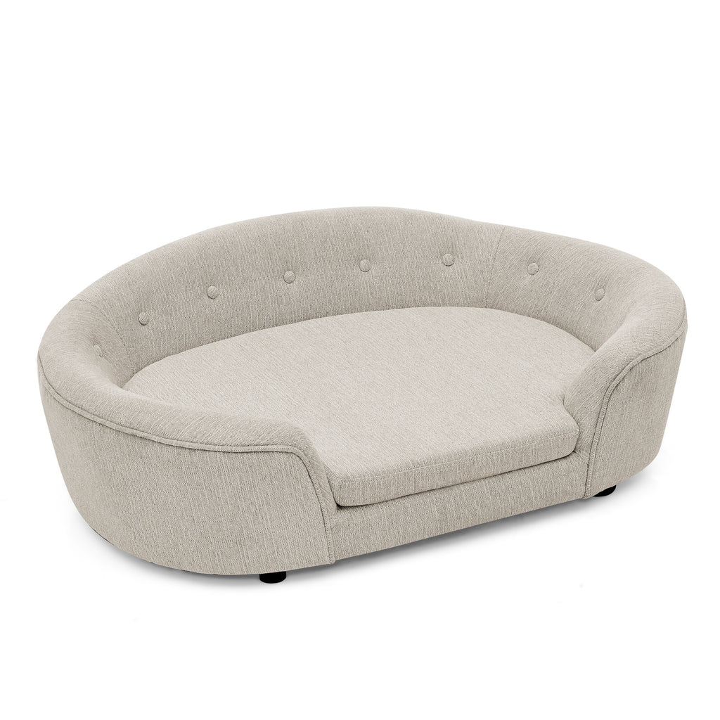 Oversized Oval Semi-Enclosed Dog Sofa