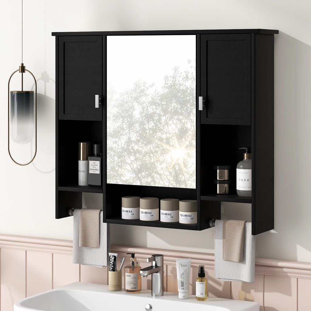 35'' x 28'' Modern Wall Mounted Bathroom Storage Cabinet