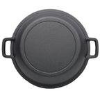 2 in 1 Pre-Seasoned Cast Iron Dutch Oven